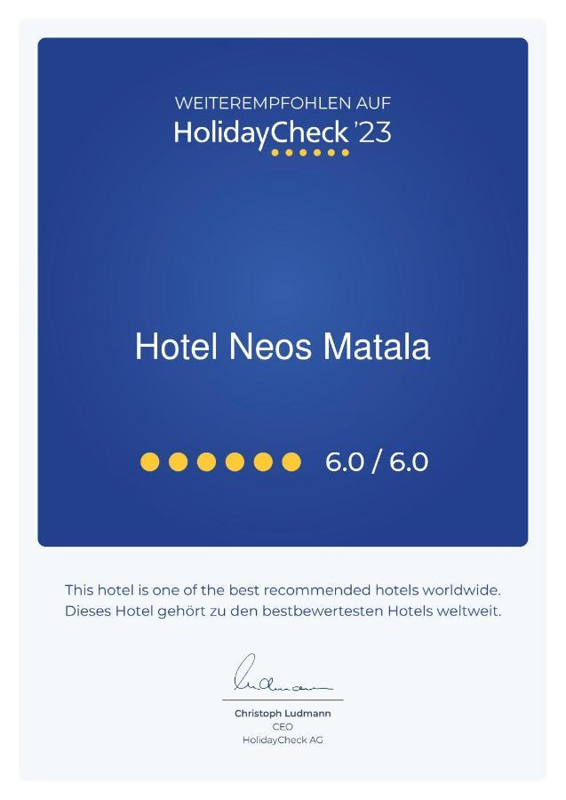Hotel Neos Matala Exterior foto